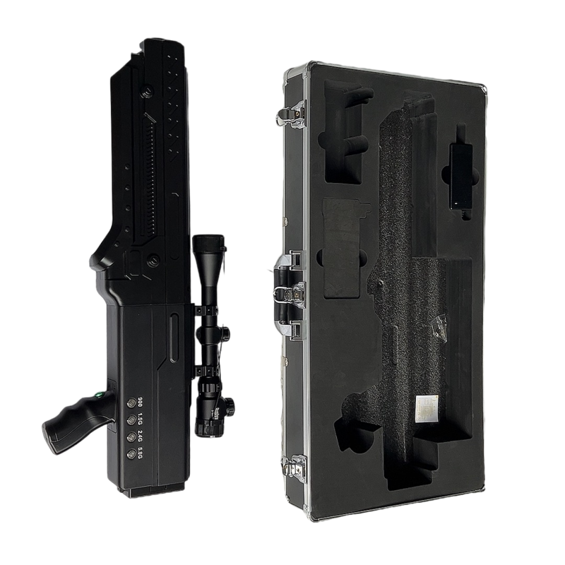  安丘手持便携式枪型低空防御反制四通道A型